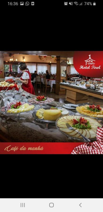 Hotel Tirol Treze Tílias Eksteriør billede