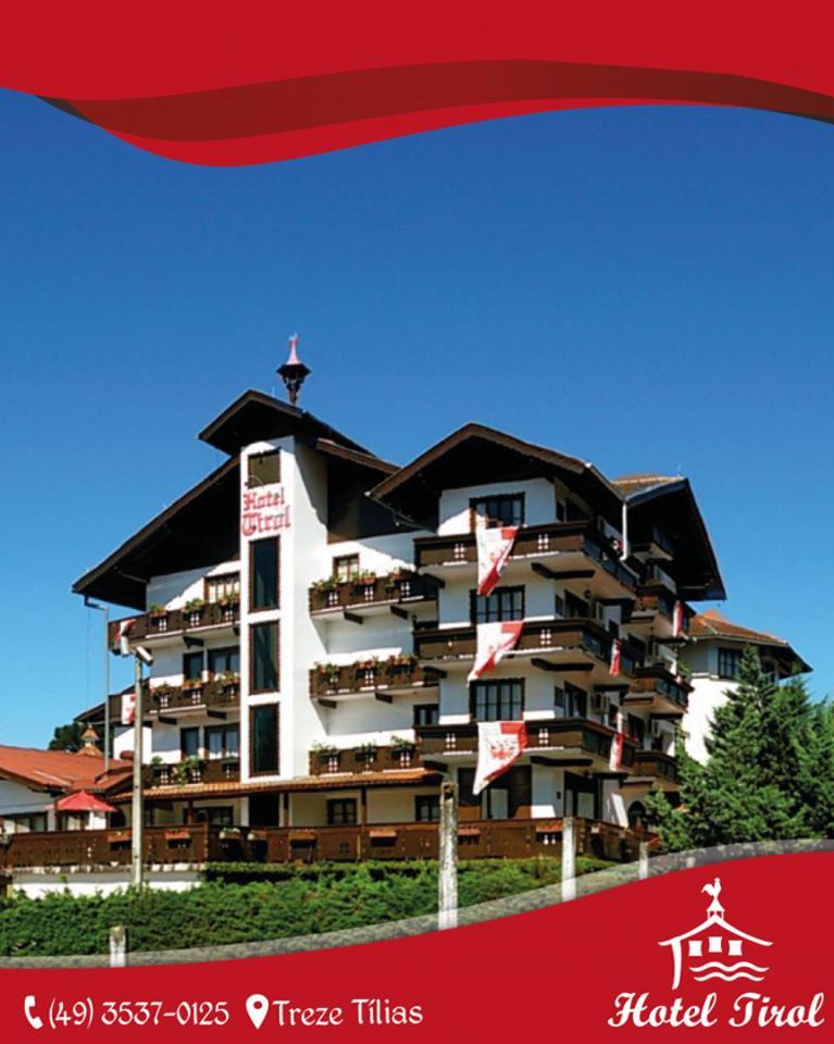 Hotel Tirol Treze Tílias Eksteriør billede